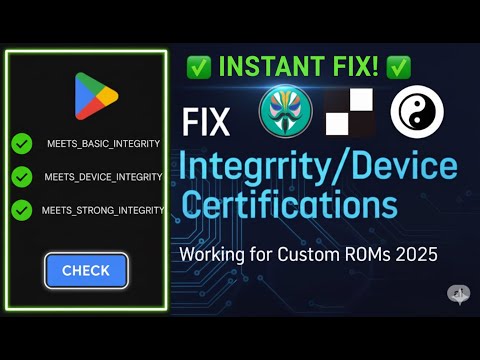 Fix Strong Play Integrity 2025 ✅ | Latest Method with KSU & Magisk | Pass SafetyNet & CTS Check