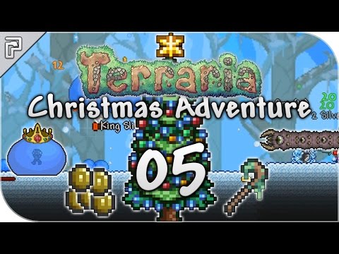 Terraria 1.3.4 | Coins, Bosses & EPIC Rare Loot! | Christmas Playthrough [Episode 5]
