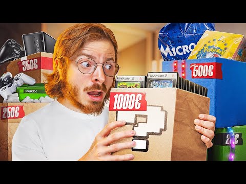 j'ai acheté LES PIRES colis mystères de "GAMER"