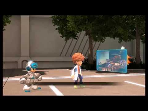 Mighty No. 9 (Wii U) playthrough pt.16 - Robot factory and electric walls