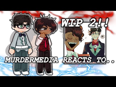 Human Radiostatic/MurderMedia react to.. 📺📻 WIP 2 || Hazbin Hotel || 2X SPEED || Gacha react