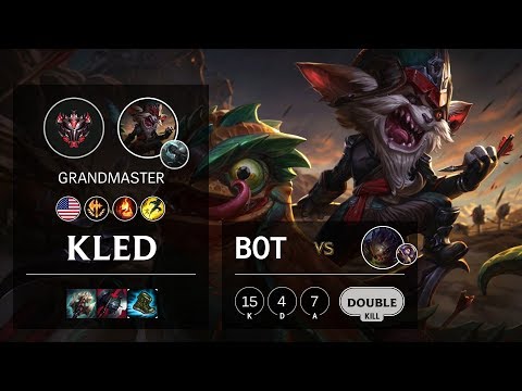 Kled Bot vs Kog'Maw - NA Grandmaster Patch 10.4