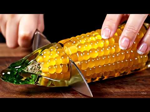 Shattering expectations, one glass corn kernel at a time. 💥 So satisfying!