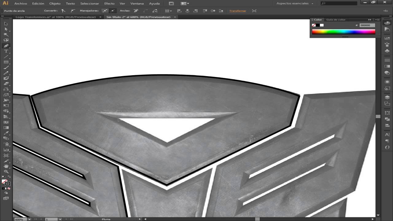 Vectorizar una imagen con illustrator
