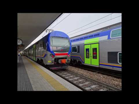 Treni passeggeri a Treviso C.le