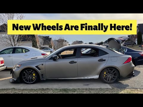 ISF Brembo Install & New Wheels Have Arrived!