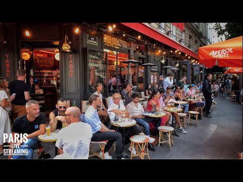 PARIS Beautiful Evening In Marais Live Streaming  05/JULY/2022