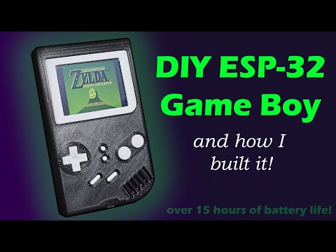 How I made my own Game Boy with an ESP-32