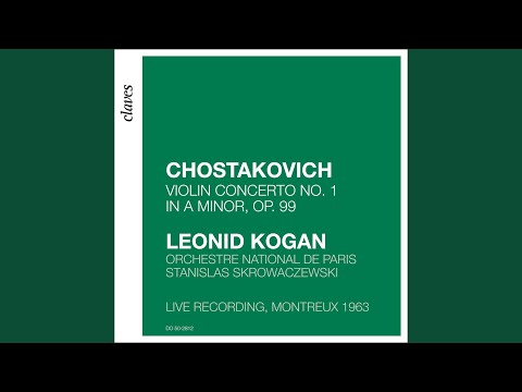 Violin Concerto No. 1 in A Minor, Op. 99: III. Passacaglia: Andante