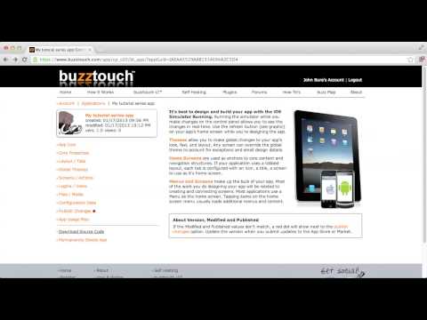 Buzztouch Tutorials | 15