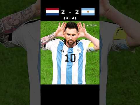 Netherlands VS Argentina 2-2 (3-4) All Goals | World Cup 2022 Qatar | Round of 8 (Quarter-Final)