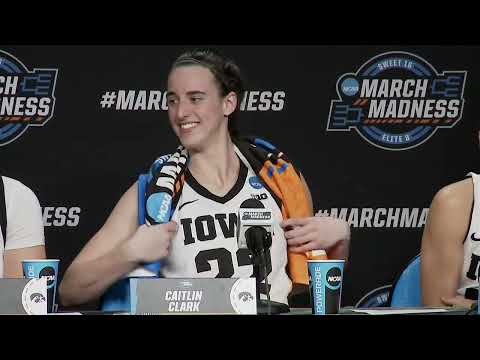 Iowa Sweet 16 Postgame Press Conference - 2024 NCAA Tournament