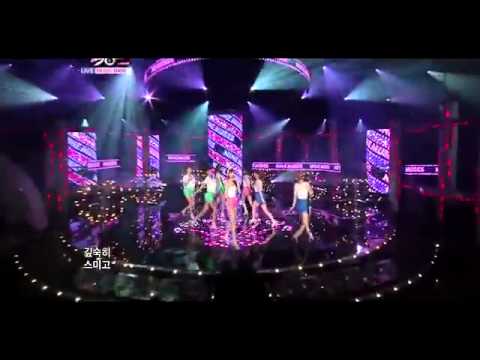 Nine Muses-Figaro Live Music Bank [K-Chart] 110826