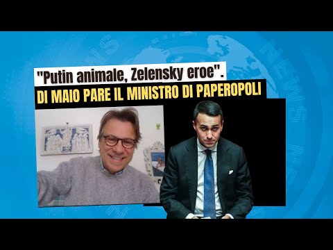 Zuppa di Porro 12 mar 2022 - "Putin animale, Zelensky eroe". Di Maio pare il ministro di Paperopoli