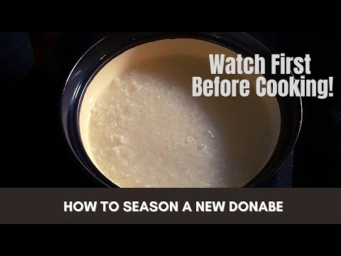 How to Season a Donabe (Japanese Clay Pot)