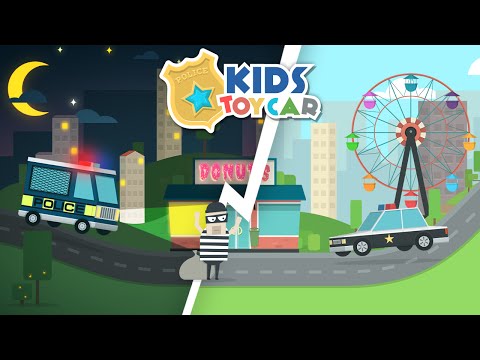 Kids Toy Car - Police Patrol Video