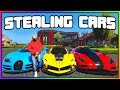 GTA 5 Roleplay STEALING EVERY CAR FROM REDLINE RedlineRP