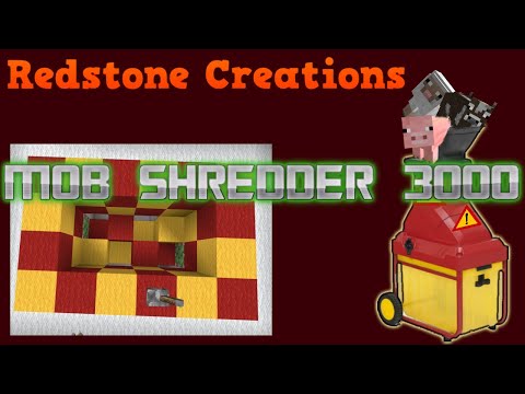 Minecraft - Redstone Creations: Mob Shredder 3000