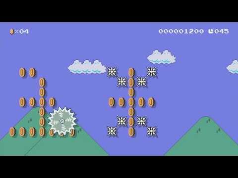 顆粒状震動男友 by Gong - Super Mario Maker - No Commentary 1bo