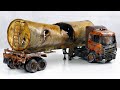 Restoration Scania R470 Abandoned Semi Trailer Car Truck
