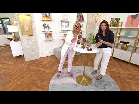 Miz Mooz Leather Heeled Sandals - Coolidge on QVC