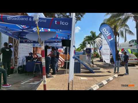 Image for YouTube video with title Telco at ZITF 2022: solar equipment, internet packages & mobile computer lab viewable on the following URL https://youtu.be/KWtqfAiG6YI