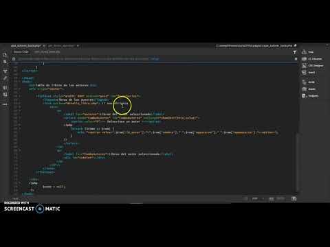reporte maestro con ajax y php