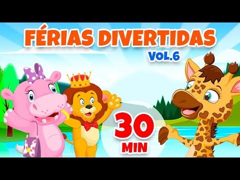 Férias divertidas Vol. 6 - Giramille 30 min | Desenho Animado Musical