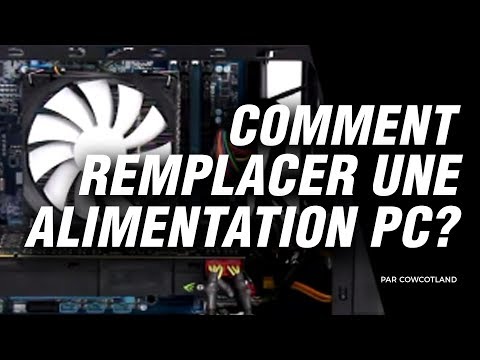 comment demonter alimentation d'ordinateur