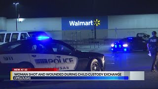 Shooting during custody exchange
