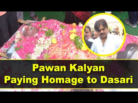 Pawan Kalyan Pay Homage For Dasari Narayana Rao Garu