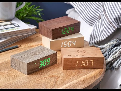 Youtube Video for Flip Click Clock - Flip over to turn off