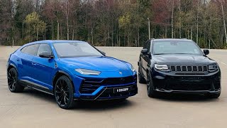 Jeep TRACKHAWK vs Lamborghini URUS. Волга КГБ!