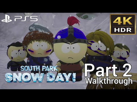 [Walkthrough Part 2] South Park: Snow Day! (PS5) 4K HDR