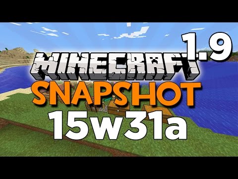 MINECRAFT 1.9 SNAPSHOT ESPAÑOL REVIEW | SNAPSHOP 15w31a Minecraft 1.9 | Rovi23