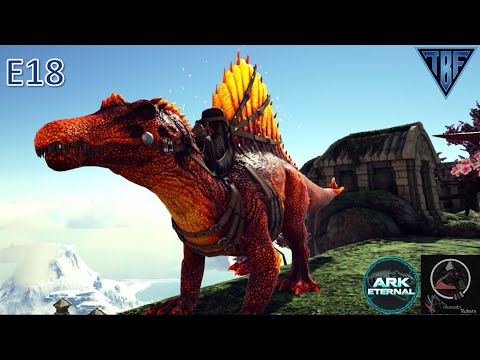 Alpha Spino! Ark Eternal and AG Reborn E18 Ark Survival Evolved - New Modded Season