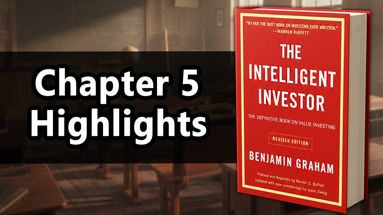 Guidelines For Defensive Investing - The Intelligent Investor Chapter 5 Summary
