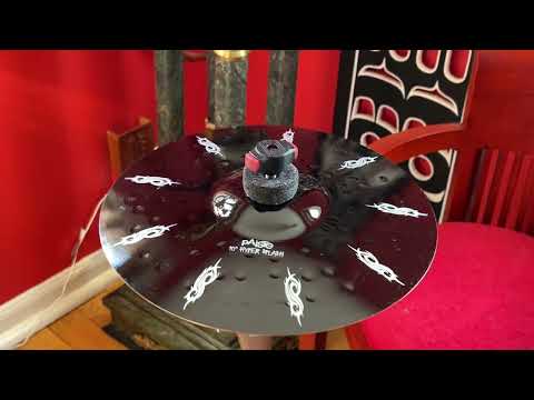 Paiste Alpha II 10" Hyper Splash 2014 - Black Colorsound image 12