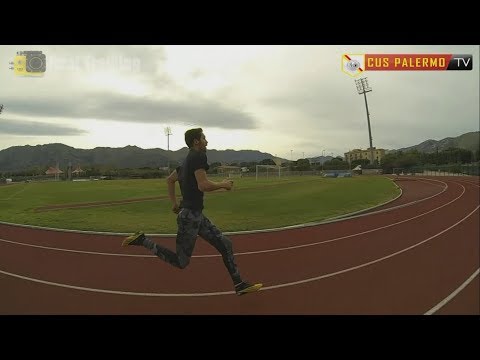 La corsa, il cuore, il Cus Palermo: tutti in pista con la GoPro