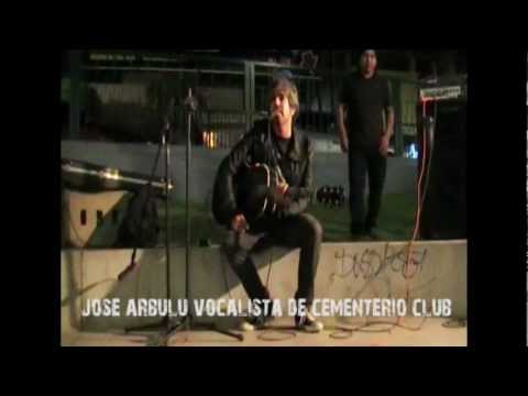 ROCK EN LA PLAZA 2012- JOSE ARBULU DE CEMENTERIO CLUB