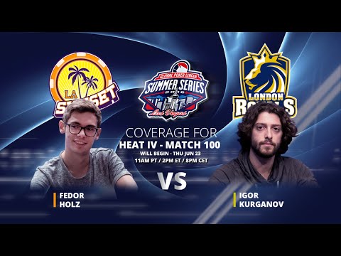 GPL Summer Series - Fedor Holz vs. Igor Kurganov - Live from The Cube - W11M100