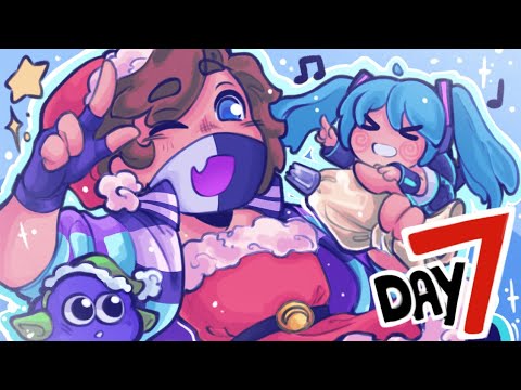 Subathon Day 7 - Gingerbread Houses & Miku!?