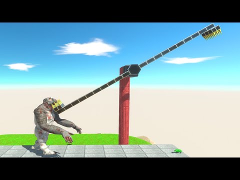 Gaint Hammer Trap vs ALL UNIT - Animal Revolt Battle Simulator