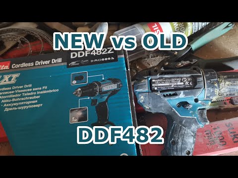 Akumuliatorinis gręžtuvas-suktuvas Makita DDF451Z video