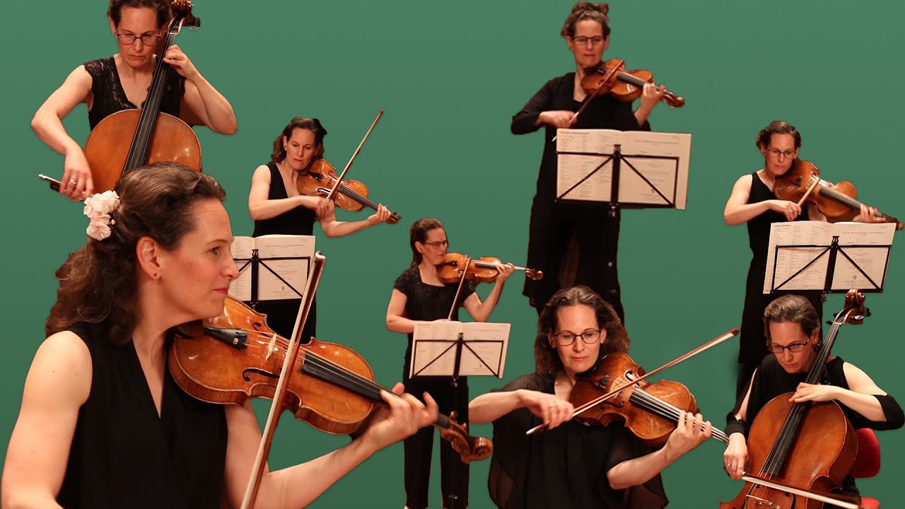 Video på Malin Broman x 8 performs Mendelssohn String Octet