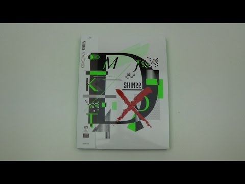 Unboxing SHINee 4th Japanese Studio Album D×D×D (CD+DVD)
