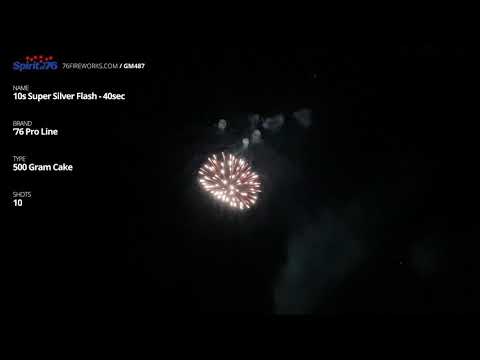 GM487 10s Super Silver Flash (40sec) - '76 Pro Line