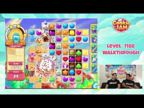 How to beat Level 1188 in Cookie Jam