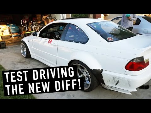First Test Drive of the Quick Change Diff x E46 Hail Mary Build