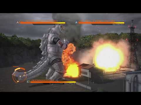GODZILLA PS4 : MechaGodzilla vs Mecha King Ghidorah vs Kiryu